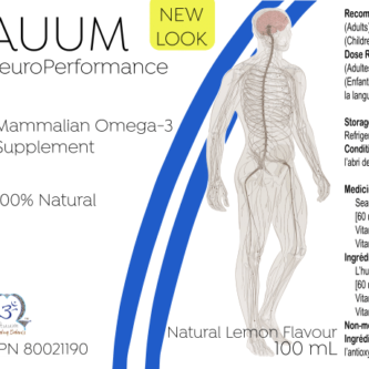 Auum-NeuroPerformance Label