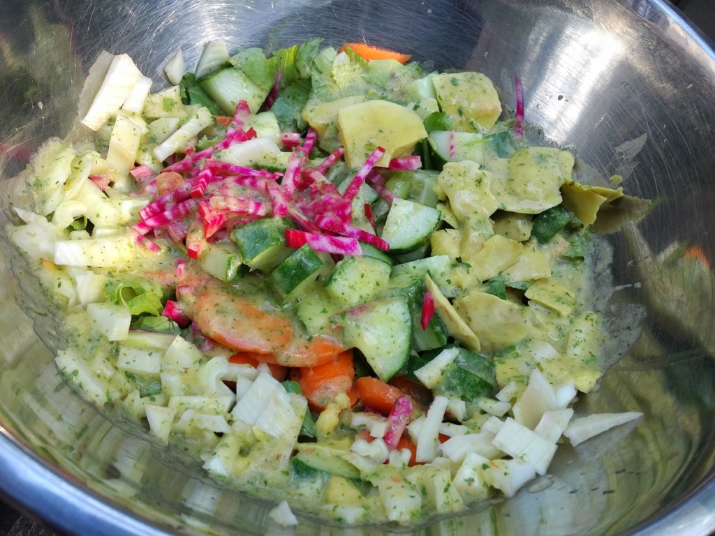 raw food diet salad cheryl millett