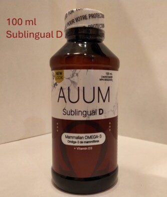 Auum Omega 3 Sublingual D3