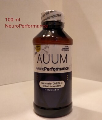 Auum Omega 3 NeuroPerformance D3A Cheryl Millett For Your Better Health