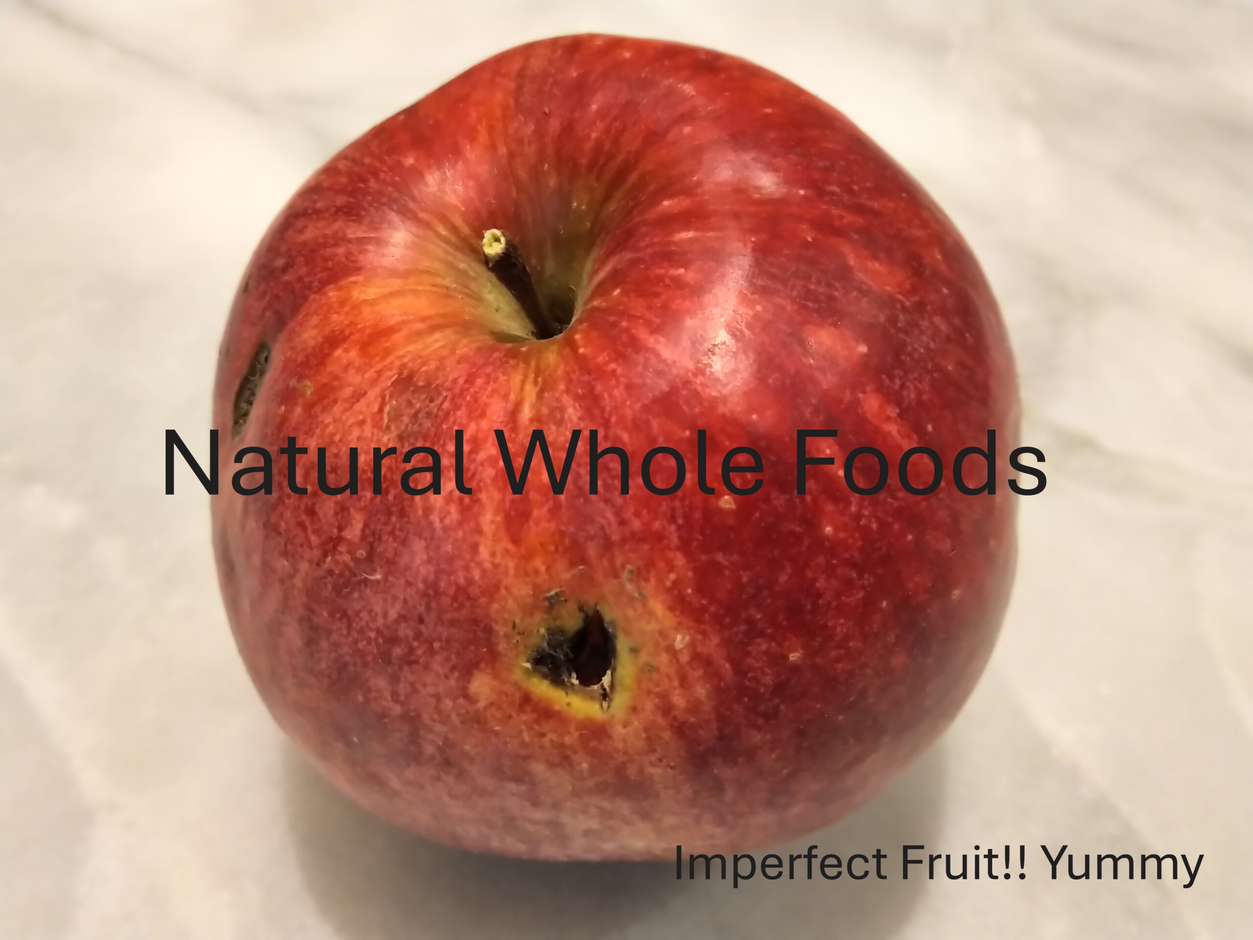 Simple Eating Apple Imperfect Cheryl Millett