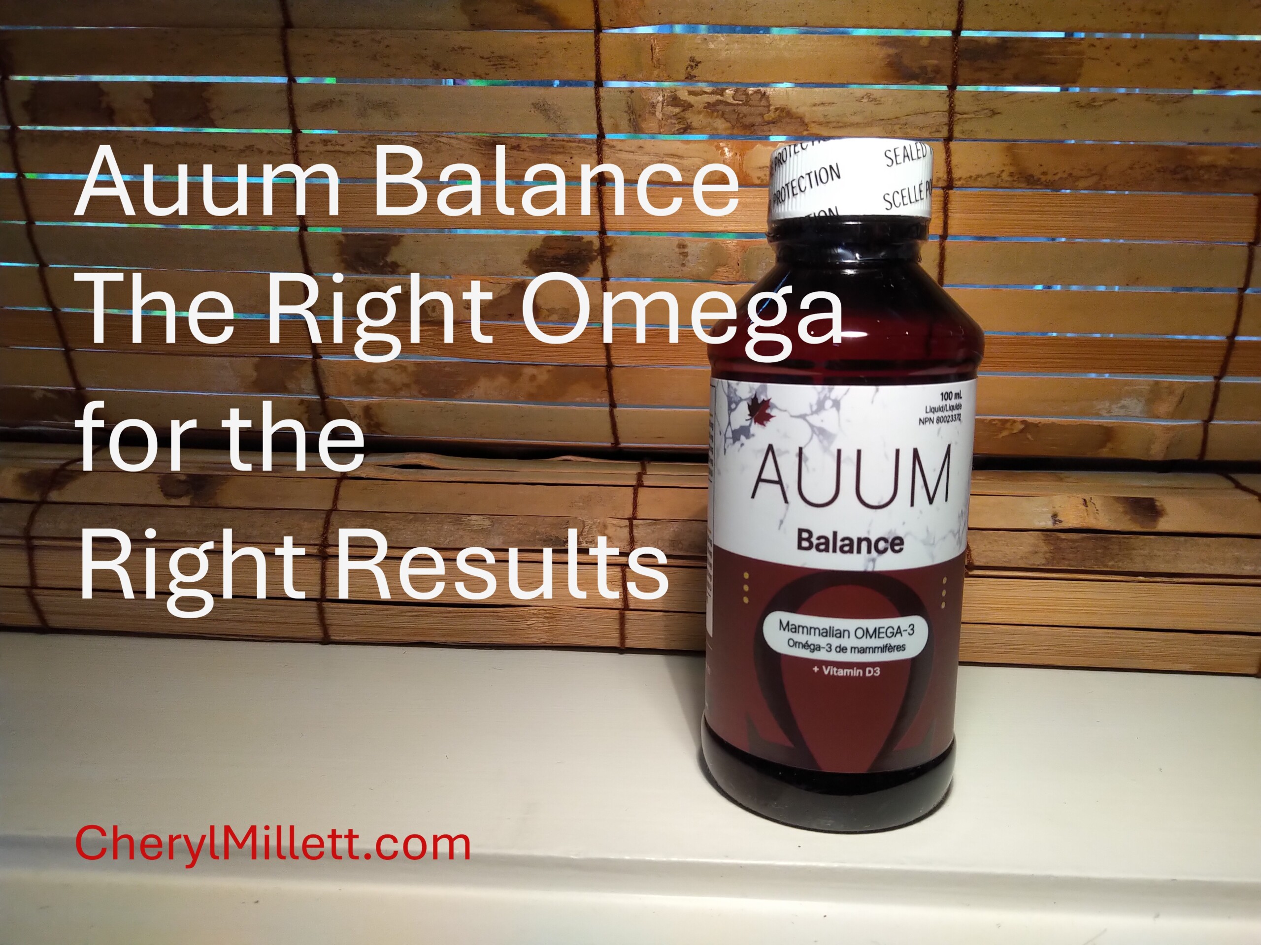 Auum Balance The Right Omega for the Right Result