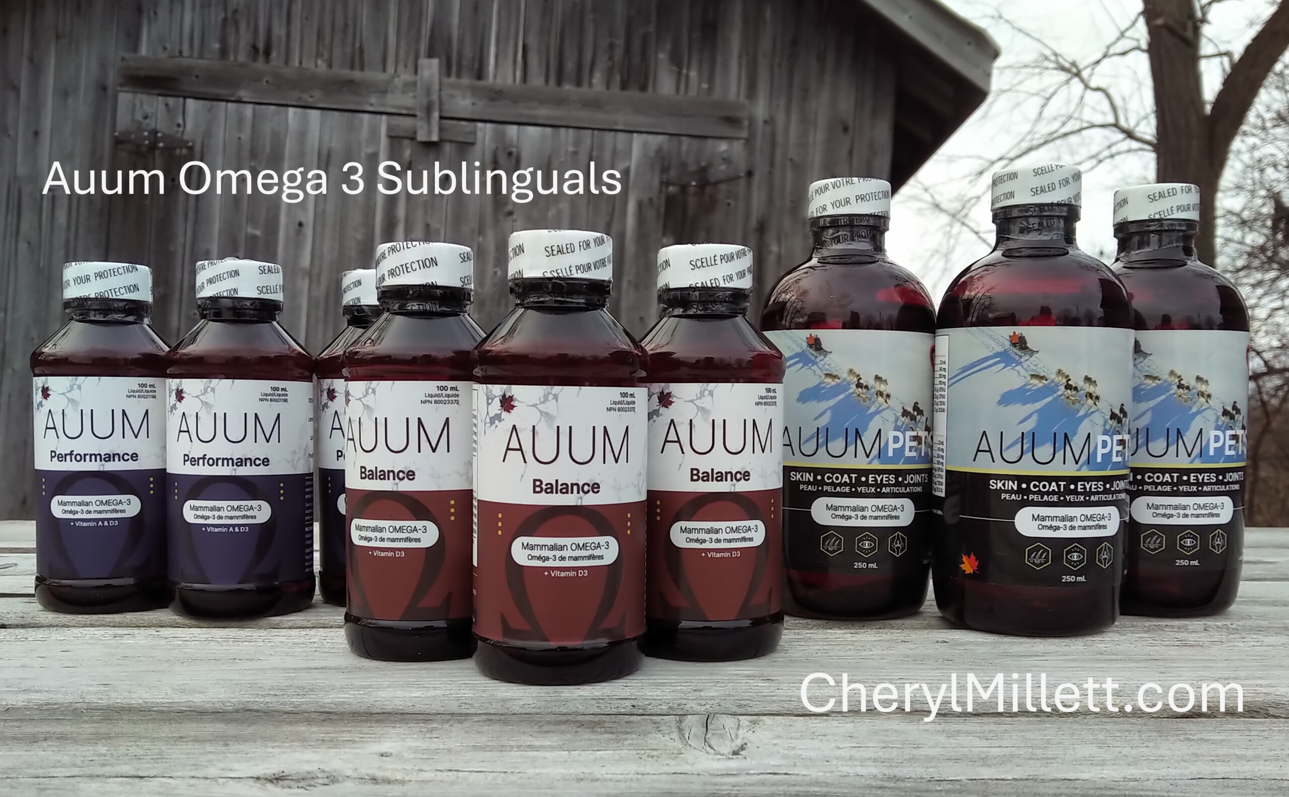 Auum Omega 3 Products Sublinguals
