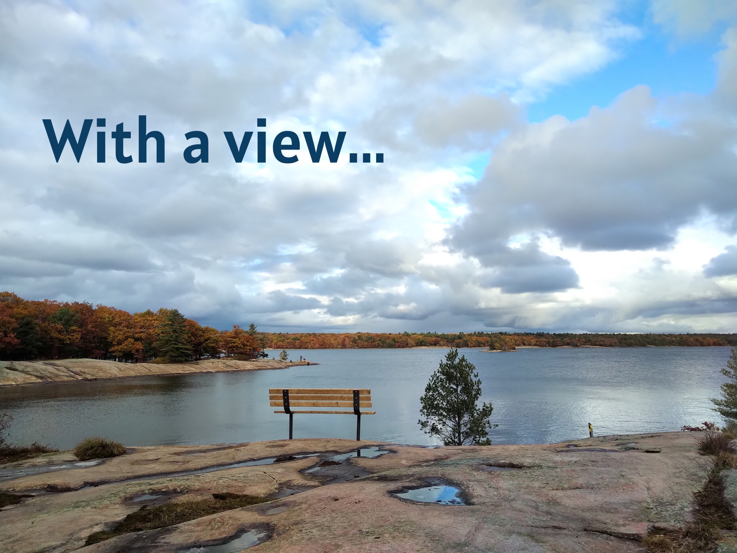 Take your pee outside with a view Cheryl Millett