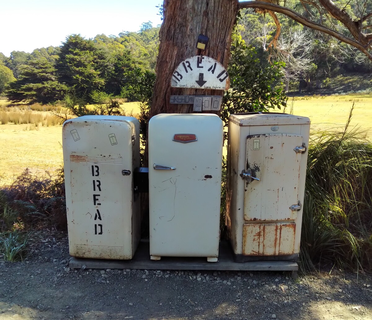 Bruny Island Sourdough Bread in a box...fridge