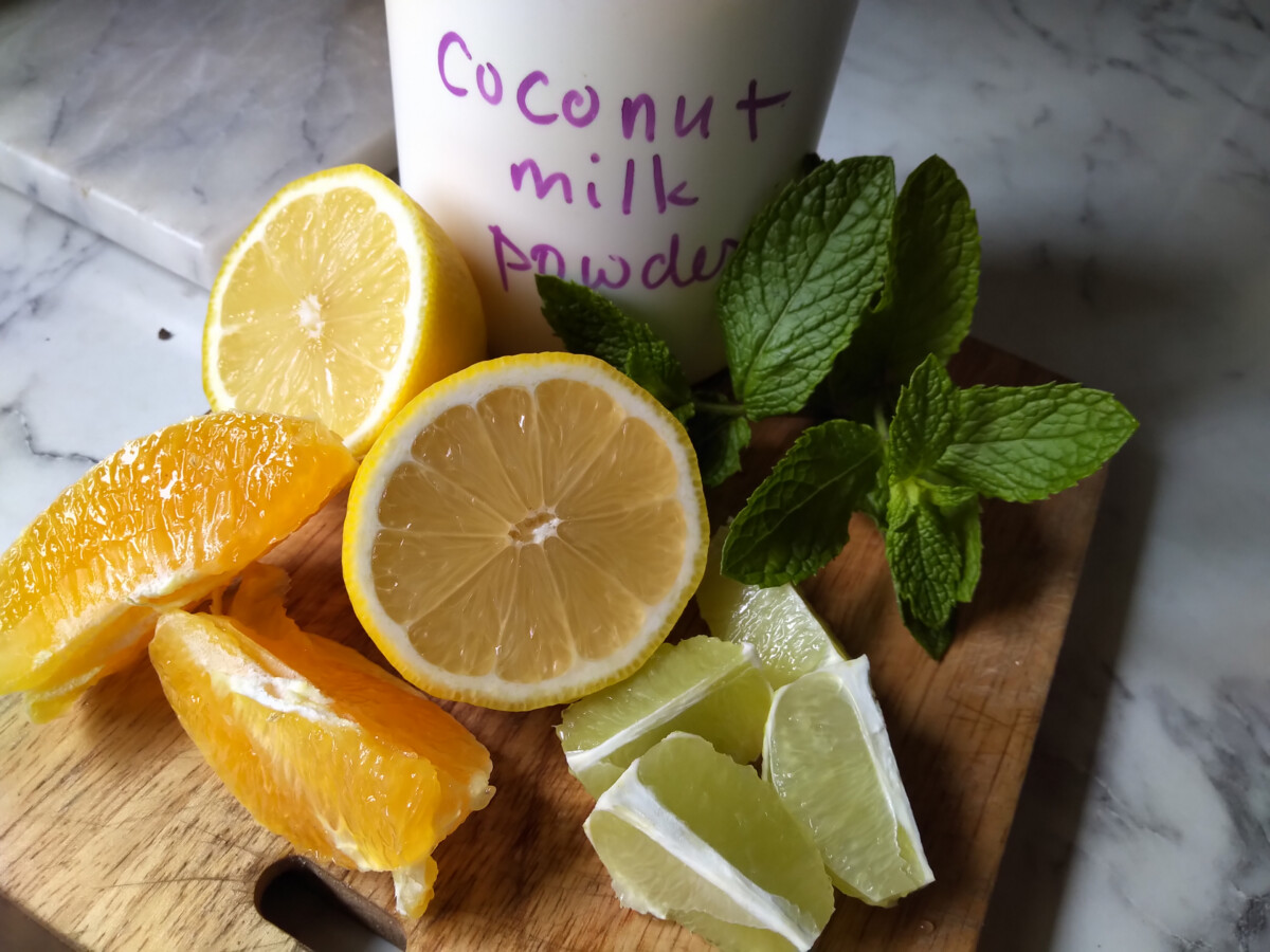 Lime Mint Coconut Smoothie Cheryl Millett